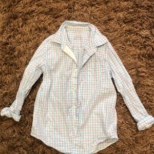 Boys Crewcuts button down shirt size 6-7
